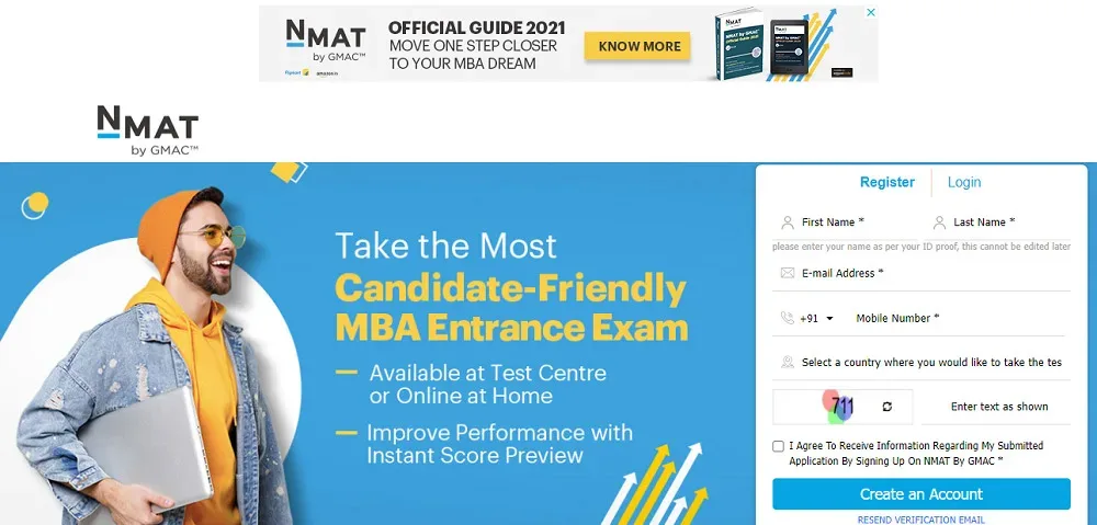 NMAT by GMAC-Official Website