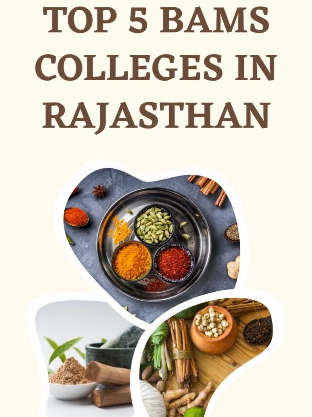 Top 5 BAMS Colleges in Rajasthan