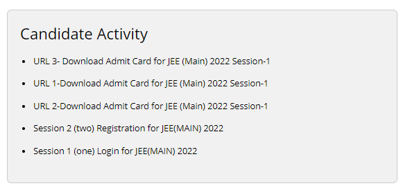 jeemain.nta.nic.in-JEE Main Admit Card Step-2