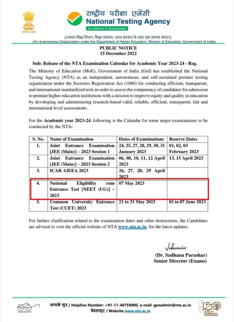 Neet Application Form 2023 Last Date - Printable Forms Free Online