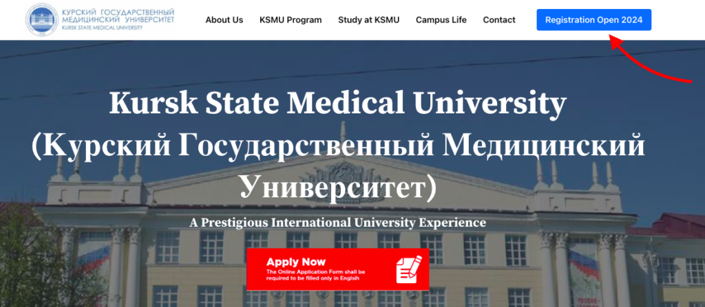 Kursk State Medical University Russia Registration