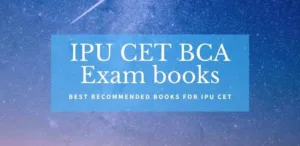 IPU CET BCA Exam books
