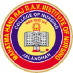 Mahatma Hans Raj DAV Institute of Nursing jalandhar logo