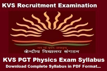 Physics Syllabus Pdf