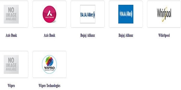 IISER Pune, FREQUENTLY VISITED COMPANIES