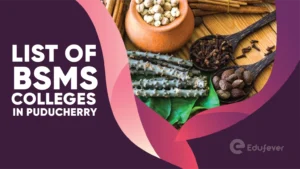 List of BSMS Colleges in Puducherry