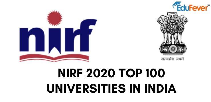 NIRF 2020 Top 100 Universities in India