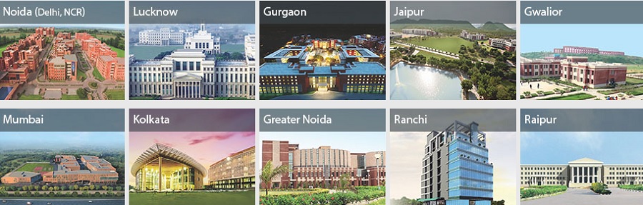 Amity University Campuses -View