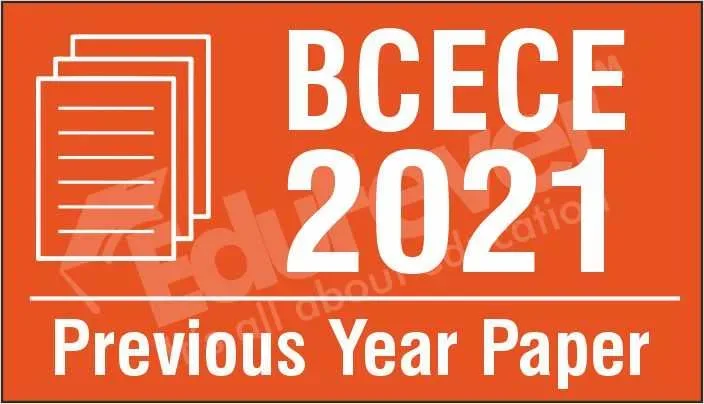 bcece Previous Year paper