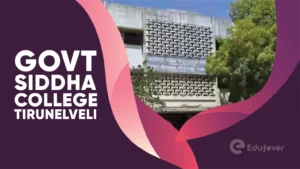Govt. Siddha College Tirunelveli