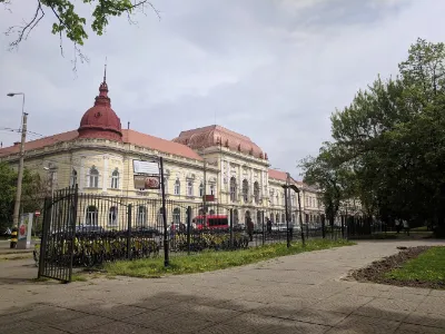 Oradea Medical University main Entrance