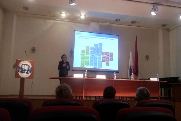 Yerevan Haybusak University Presentation Hall