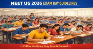 NEET UG 2026 Exam Day Guidelines
