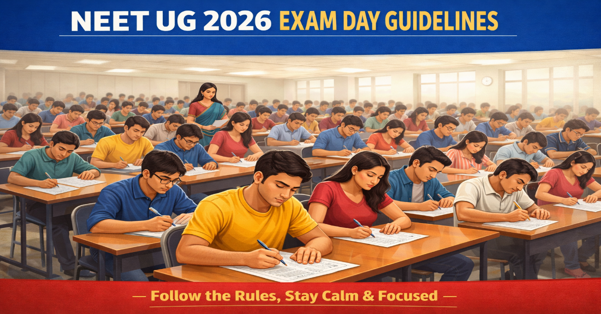 NEET UG 2026 Exam Day Guidelines