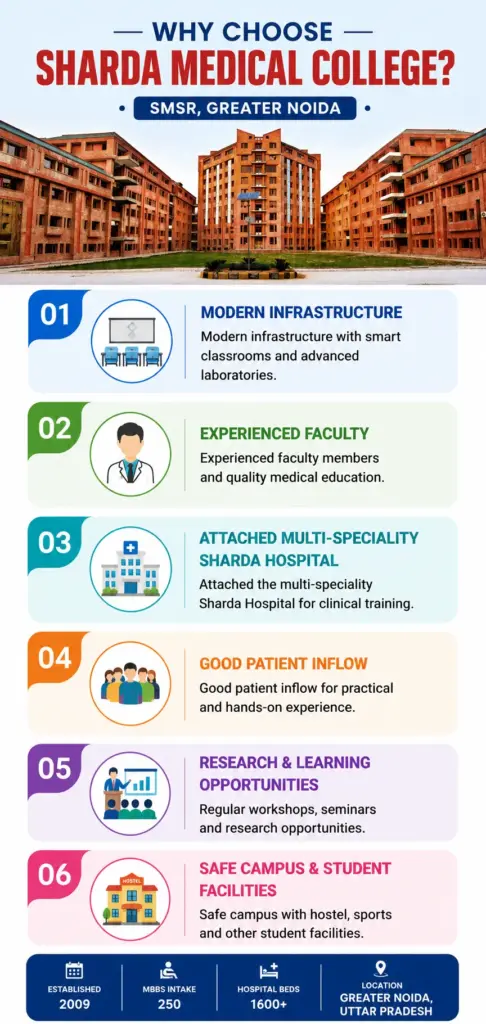 Why Choose Sharda Medical College?