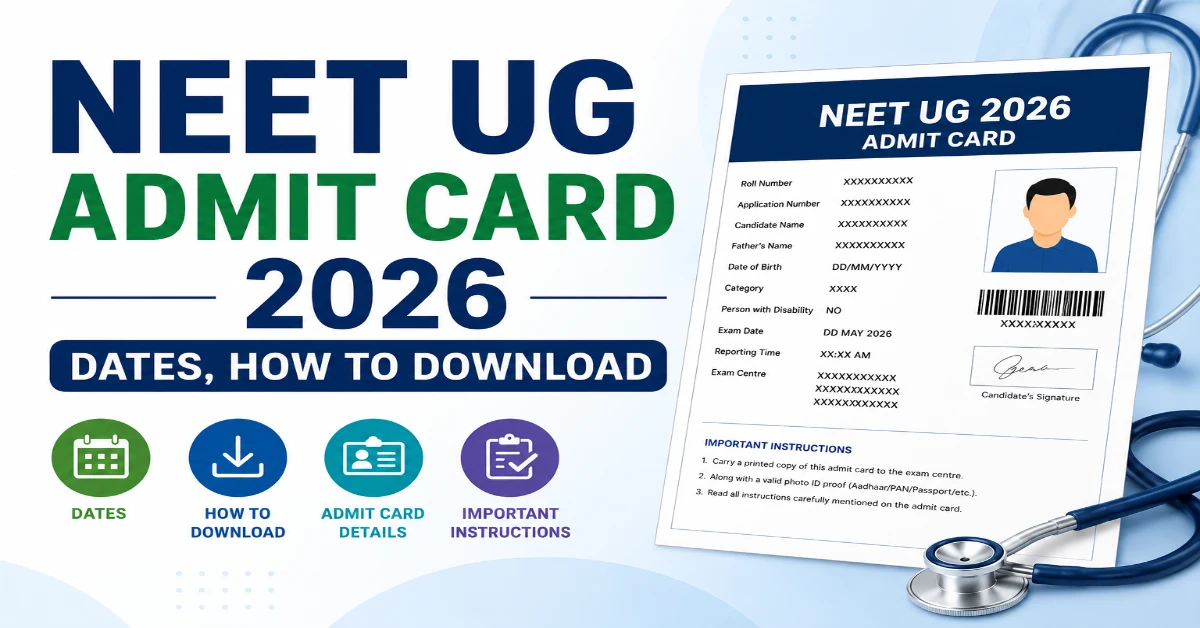 NEET UG Admit Card 2026