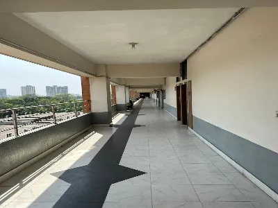 Dhaka University corridor