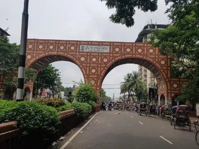 Dhaka University main entrance 