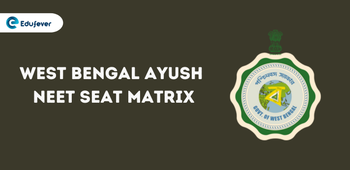 west bengal Ayush NEET Seat Matrix 2024...