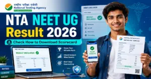 NTA NEET UG Result 2026