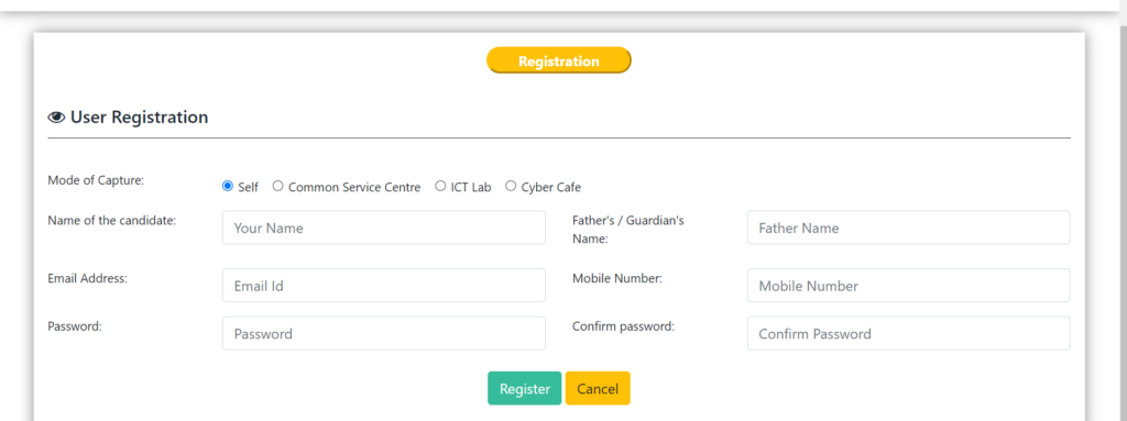 Step 3 Pondicherry Form