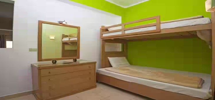 Burla Medical College Hostel Room