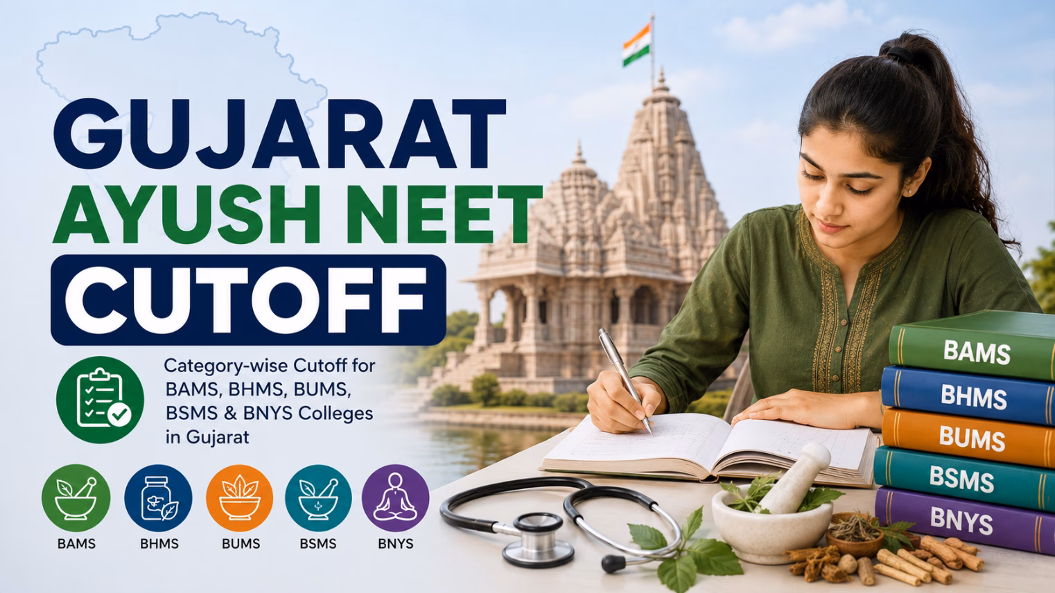 Gujarat Ayush NEET Cutoff