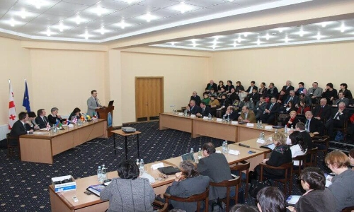 Tbilisi State Medical University conference room