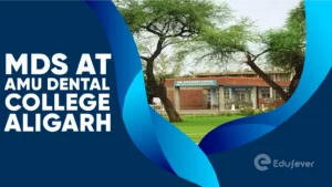 MDS at AMU Dental College Aligarh