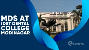 MDS at IDST Dental College Modinagar