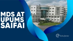 MDS at UPUMS Saifai