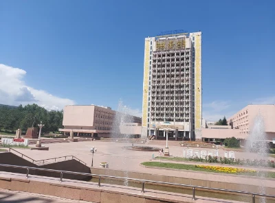 Al-Farabi Kazakh National University campus view