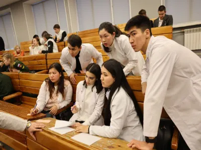 Kazakh Russian Medical University Classroom