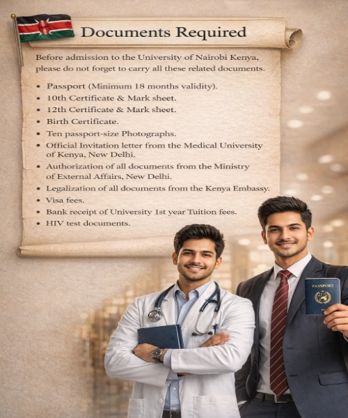 Documents Required for University of Nairobi