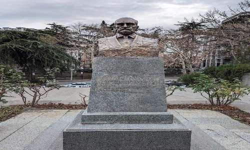 Ivane Javakhishvili Statue