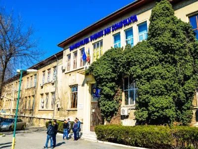 Ovidius University of Constanta Romania campus view