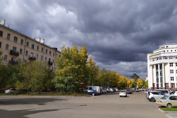 Buryat State University campus view