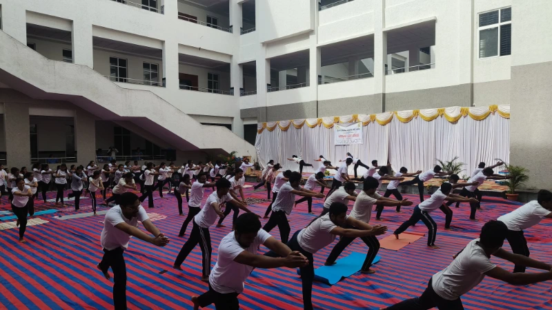 Haveri Institute of Medical Sciences Yoga Day
