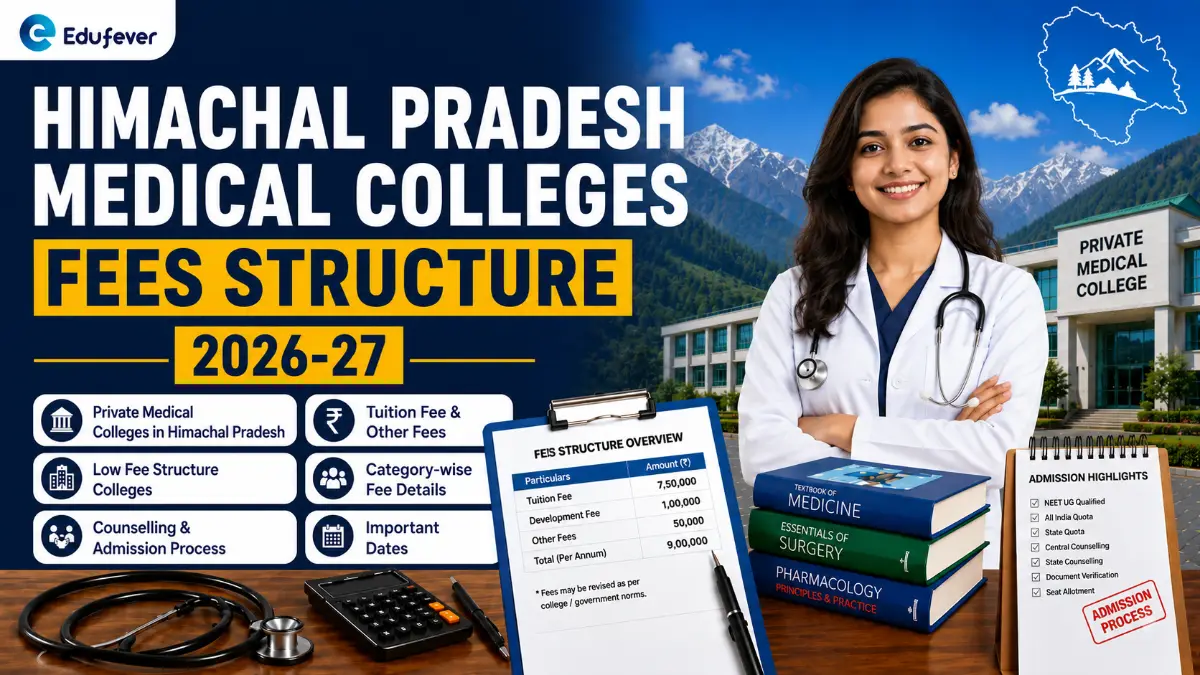 Himachal Pradesh Medical Colleges Fees Structure 2026-27