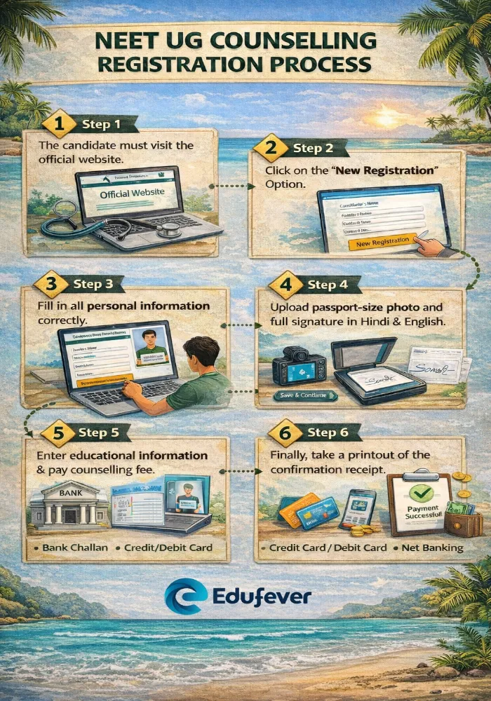 NEET UG Counselling Registration Process