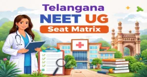 Telangana NEET UG Seat Matrix