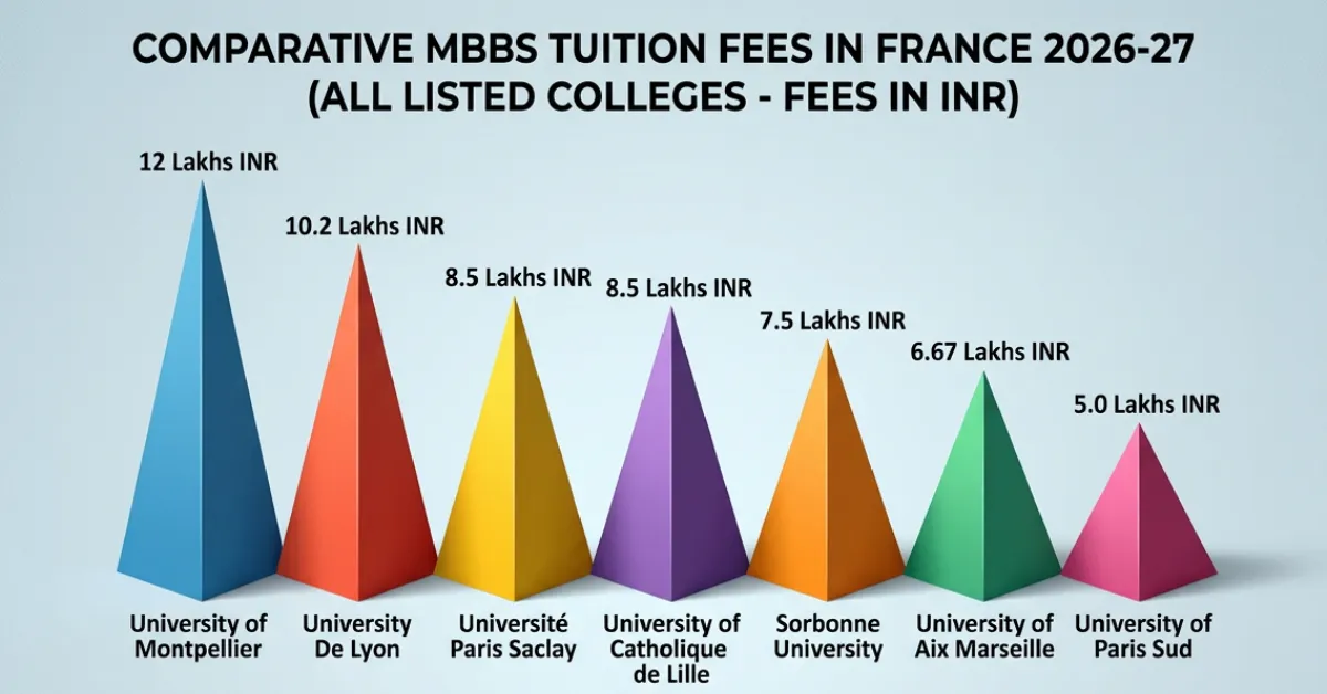 Top colleges for MBBS in France