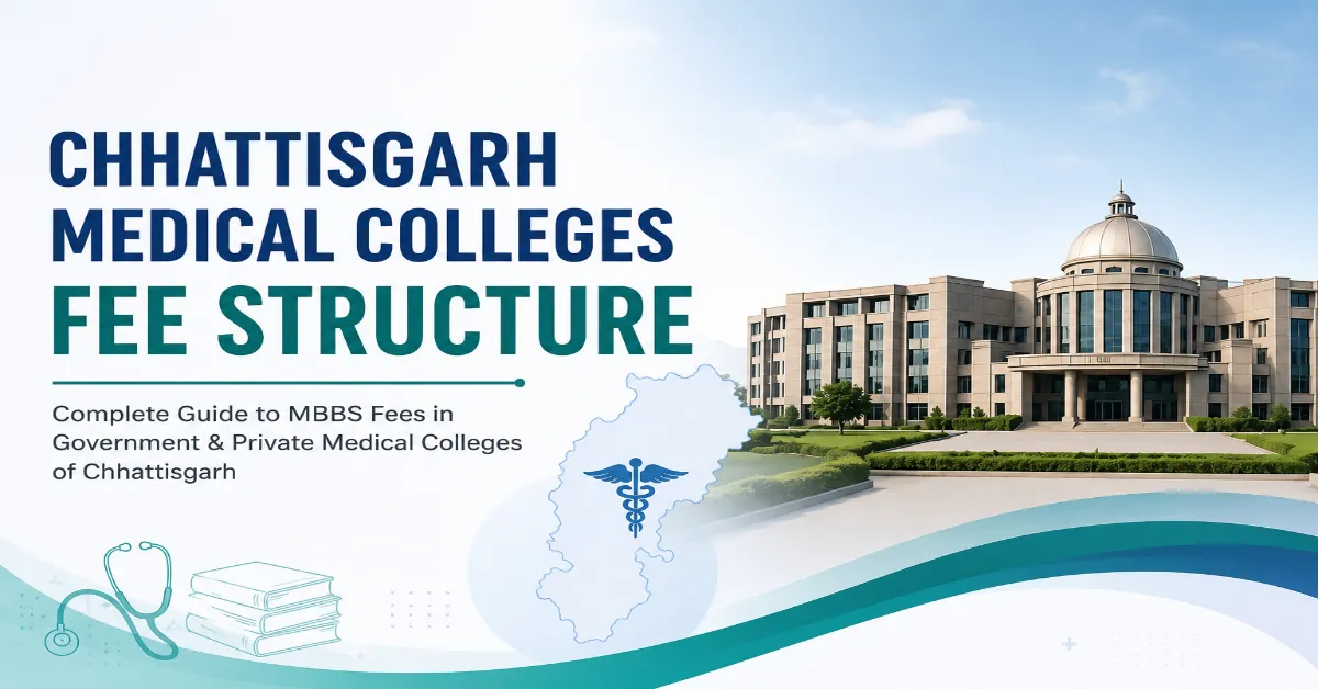 Chhattisgarh Medical Colleges Fee Structure