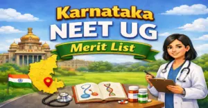 Karnataka NEET UG Merit List
