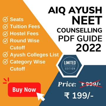 Ayush NEET Counselling pdf
