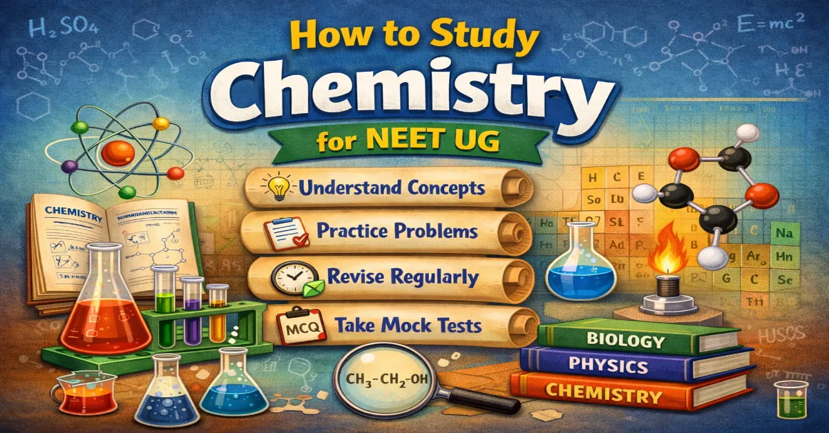 How to Study Chemistry for NEET UG