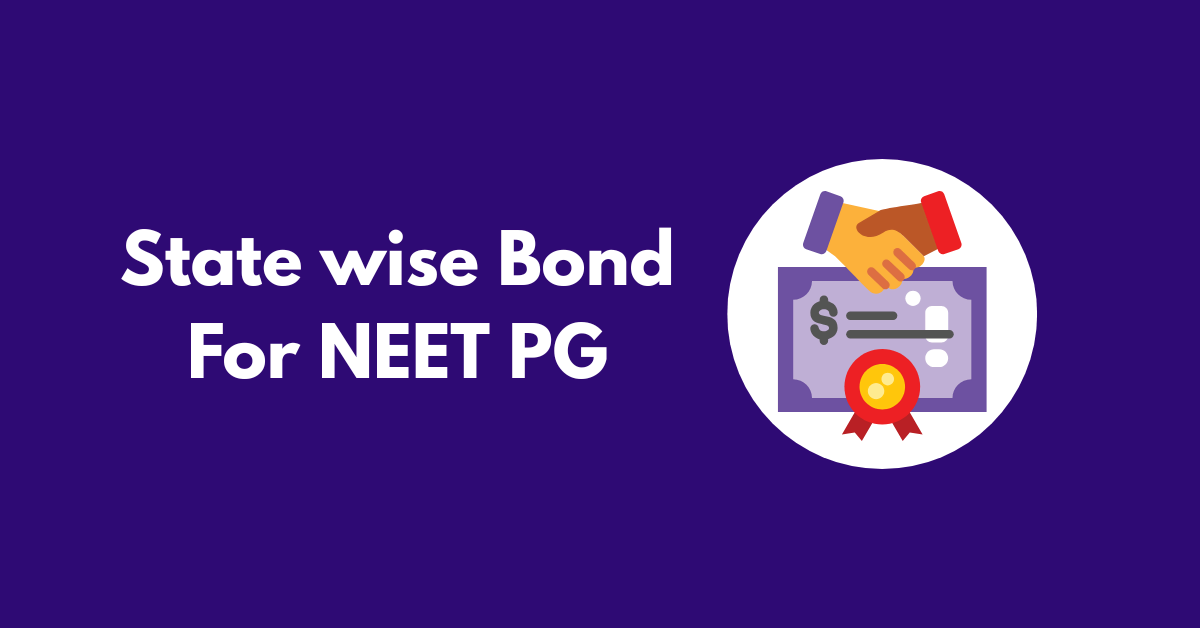 State wise Bond For NEET PG