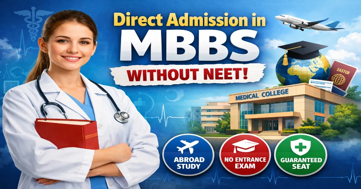 Direct Admission in MBBS Without NEET