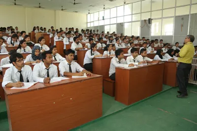 Nobel Medical College classroom