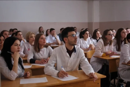 Kirov State Medical University class room